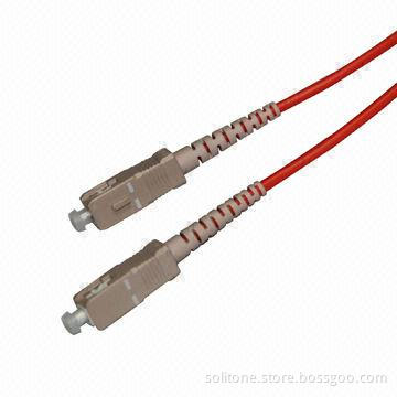 SC/PC Multiple Mode 62.5/125 Duplex Fiber-optic Patch Cords
